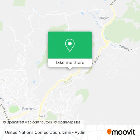 United Nations Confedration map