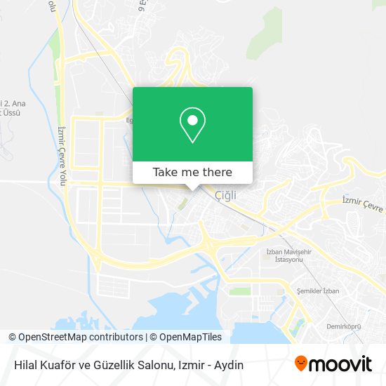 Hilal Kuaför ve Güzellik Salonu map