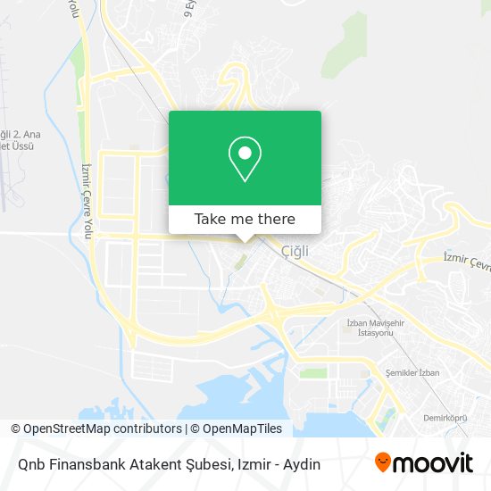 Qnb Finansbank Atakent Şubesi map