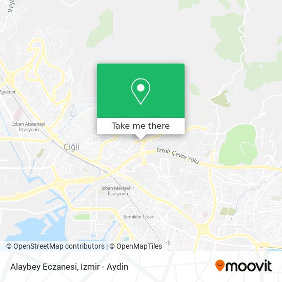 Alaybey Eczanesi map