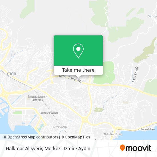 Halkmar Alışveriş Merkezi map