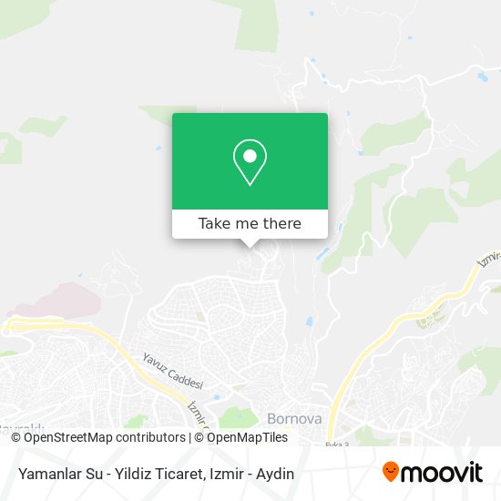 Yamanlar Su - Yildiz Ticaret map