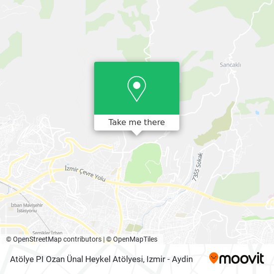 Atölye PI Ozan Ünal Heykel Atölyesi map