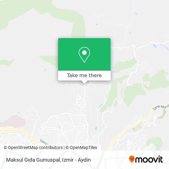 Maksul Gıda Gumuspal map