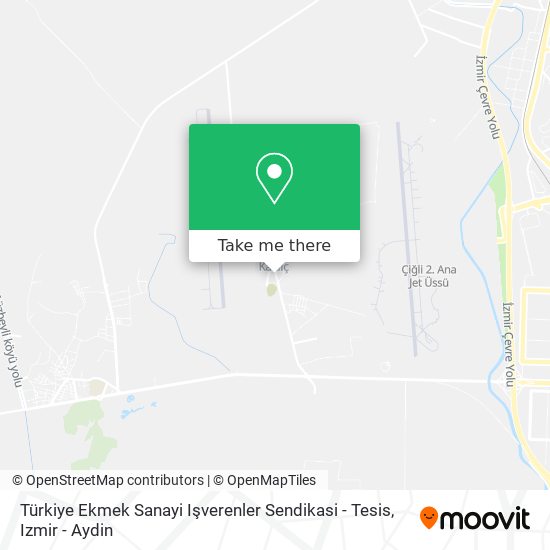 Türkiye Ekmek Sanayi Işverenler Sendikasi - Tesis map