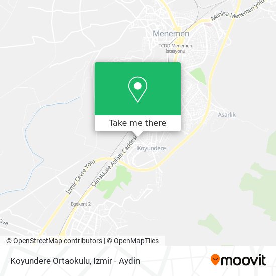 Koyundere Ortaokulu map