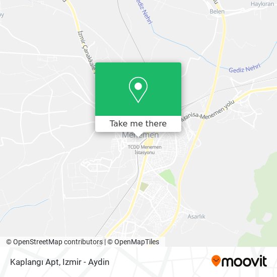 Kaplangı Apt map