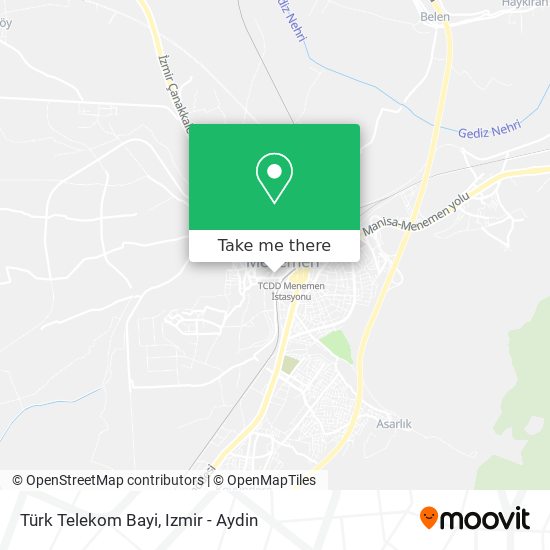 Türk Telekom Bayi map