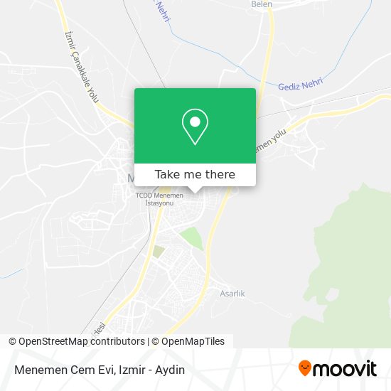 Menemen Cem Evi map