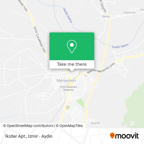 İkizler Apt. map