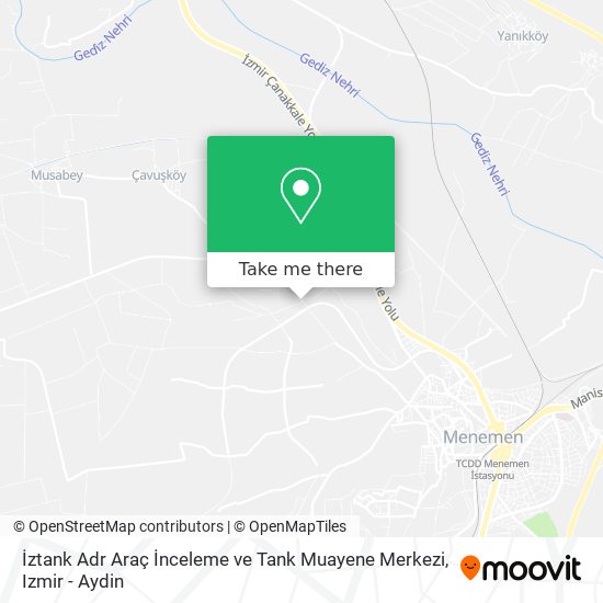 İztank Adr Araç İnceleme ve Tank Muayene Merkezi map