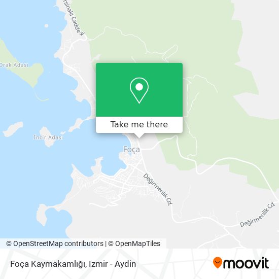 Foça Kaymakamlığı map