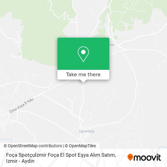Foça Spotçuİzmir Foça El Spot Eşya Alım Satım map