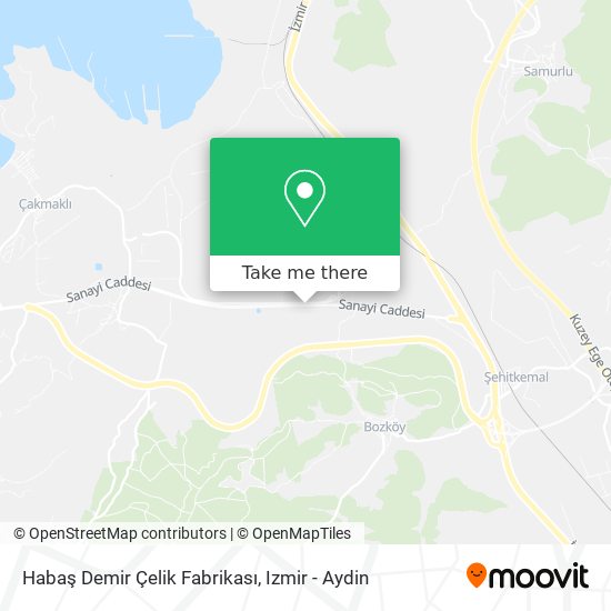 Habaş Demir Çelik Fabrikası map