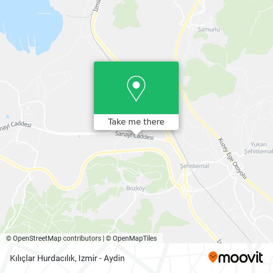 Kılıçlar Hurdacılık map