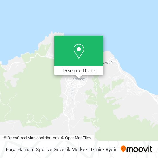 Foça Hamam Spor ve Güzellik Merkezi map