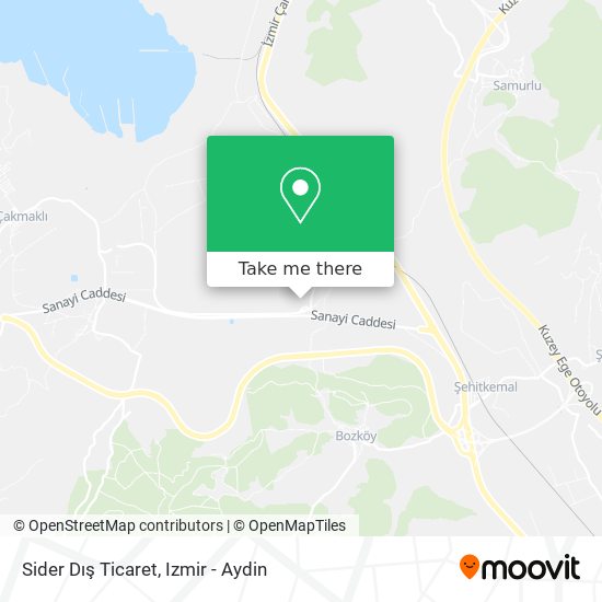 Sider Dış Ticaret map