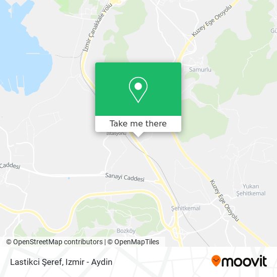 Lastikci Şeref map