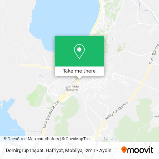 Demirgrup İnşaat, Hafriyat, Mobilya map