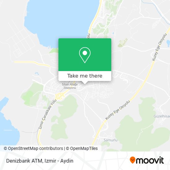 Denizbank ATM map