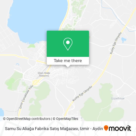 Samu Su Aliağa Fabrika Satış Mağazası map