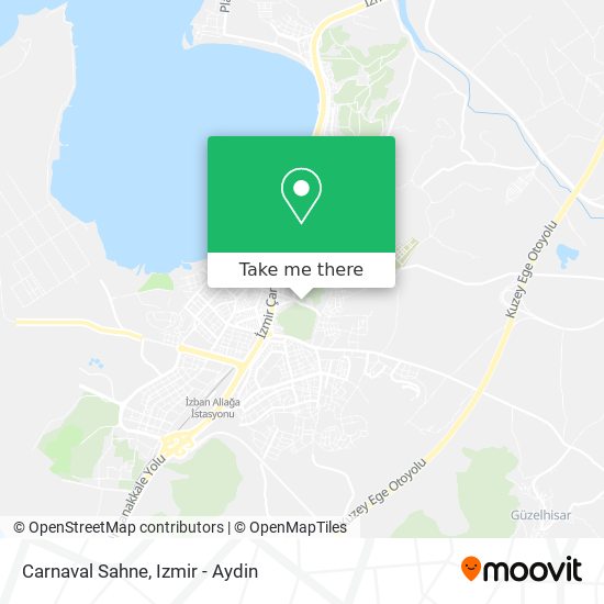 Carnaval Sahne map