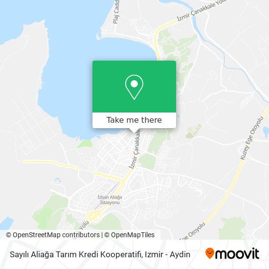 Sayılı Aliağa Tarım Kredi Kooperatifi map