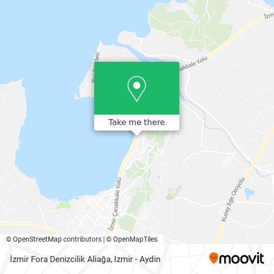İzmir Fora Denizcilik Aliağa map