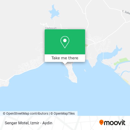 Senger Motel map