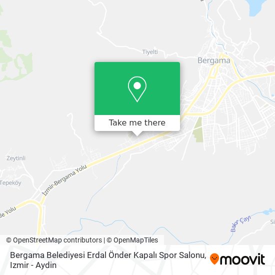 Bergama Belediyesi Erdal Önder Kapalı Spor Salonu map