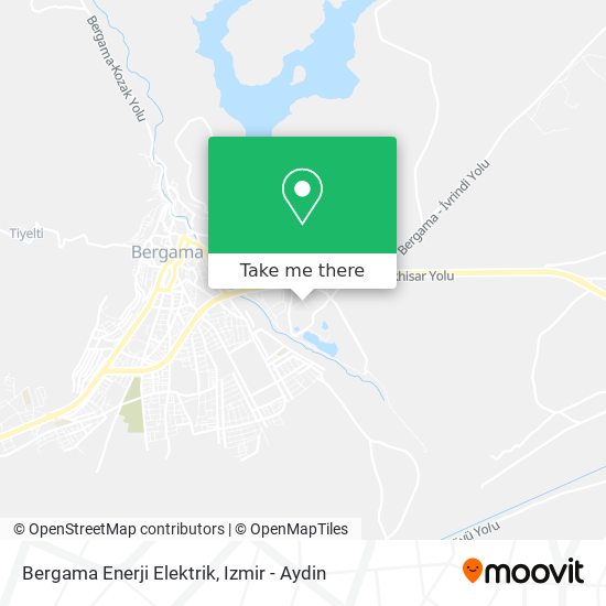 Bergama Enerji Elektrik map