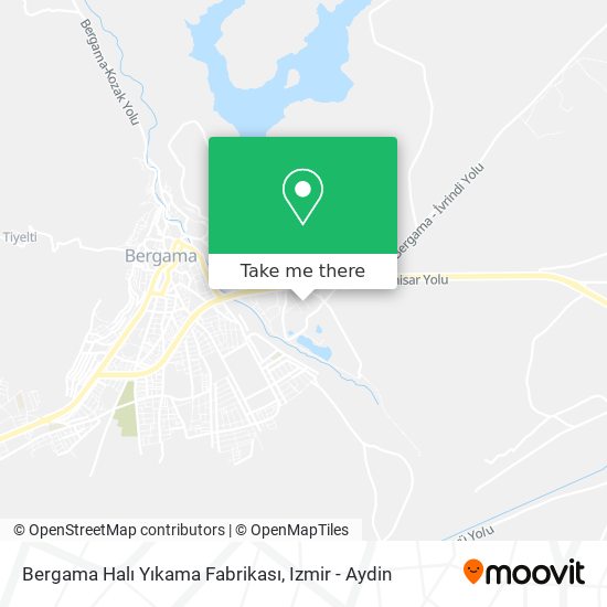 Bergama Halı Yıkama Fabrikası map