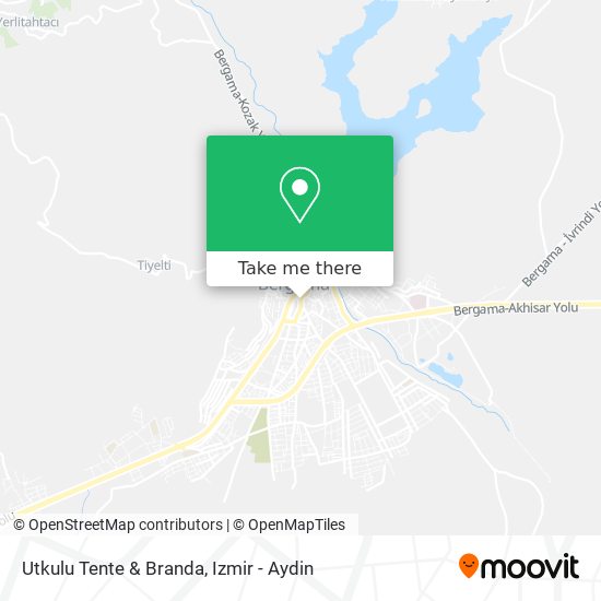 Utkulu Tente & Branda map