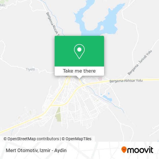 Mert Otomotiv map