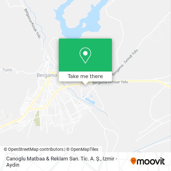 Canoglu Matbaa & Reklam San. Tic. A. Ş. map
