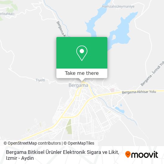 Bergama Bitkisel Ürünler Elektronik Sigara ve Likit map