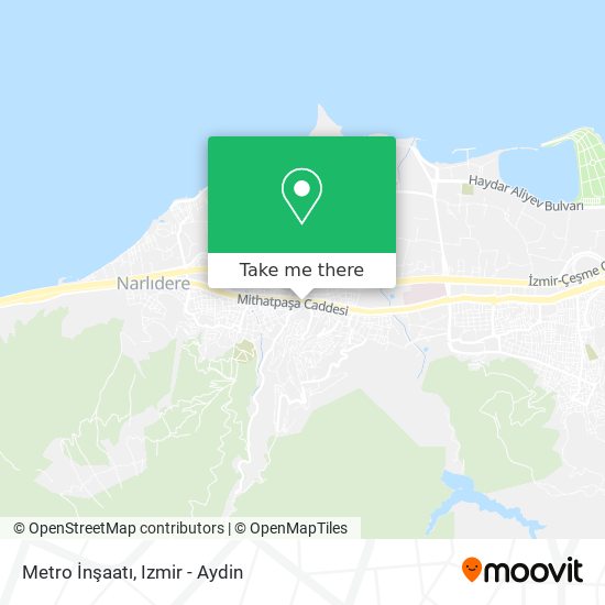 Metro İnşaatı map