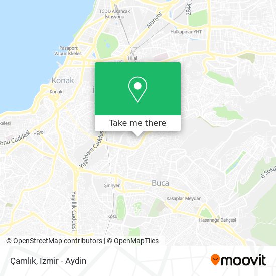 Çamlık map