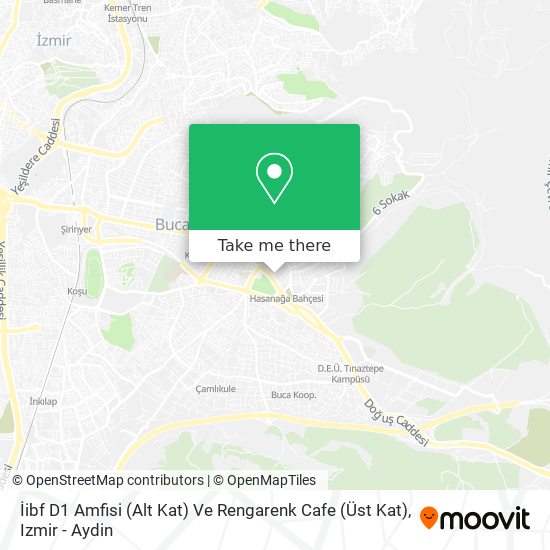 İibf D1 Amfisi (Alt Kat) Ve Rengarenk Cafe (Üst Kat) map
