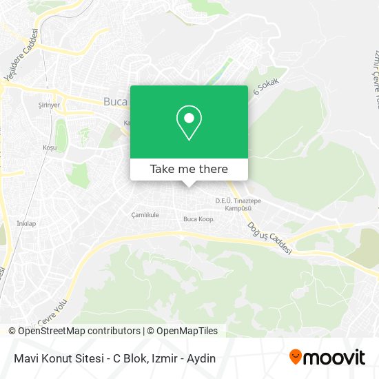 Mavi Konut Sitesi - C Blok map