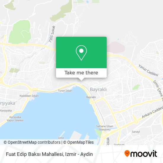 Fuat Edip Baksı Mahallesi map