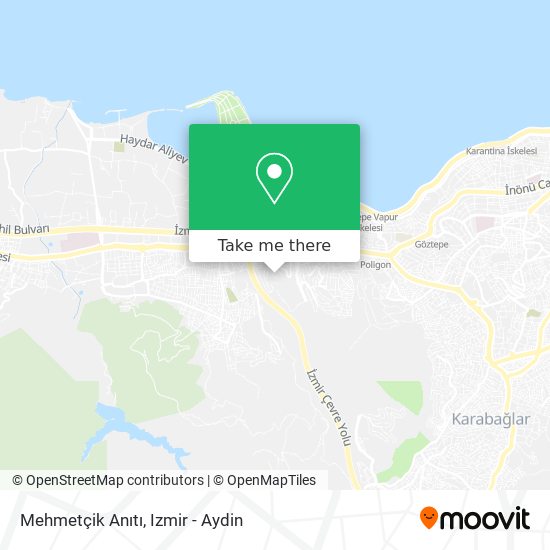 Mehmetçik Anıtı map