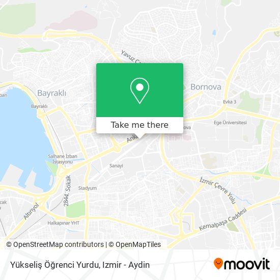 Yükseliş Öğrenci Yurdu map