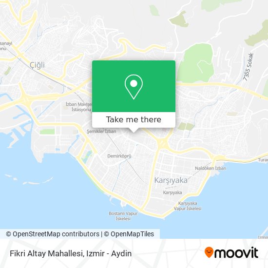 Fikri Altay Mahallesi map