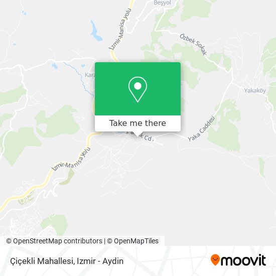 Çiçekli Mahallesi map