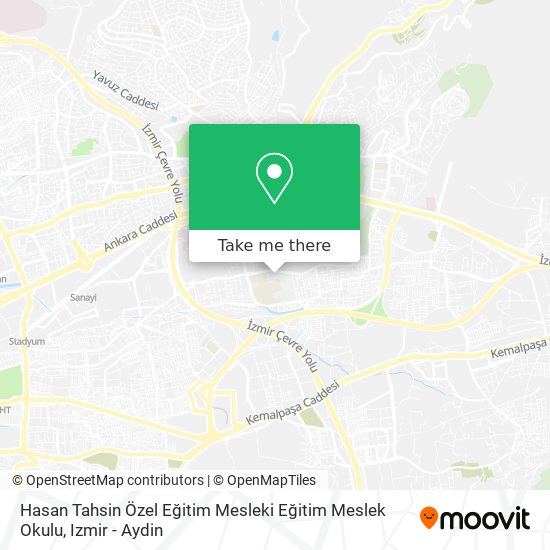 Hasan Tahsin Özel Eğitim Mesleki Eğitim Meslek Okulu map