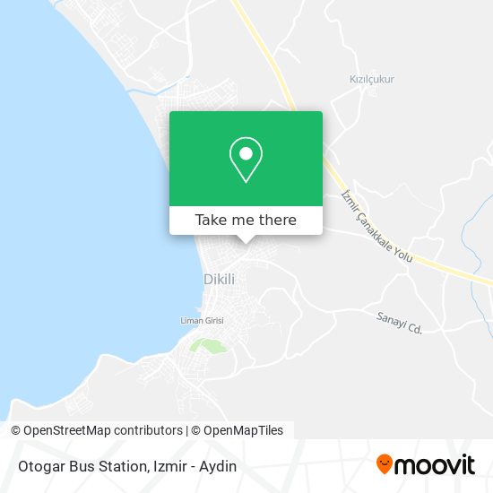 Otogar Bus Station map