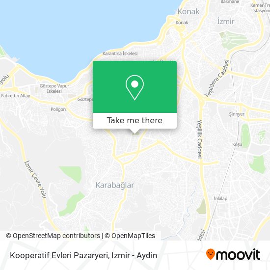 Kooperatif Evleri Pazaryeri map