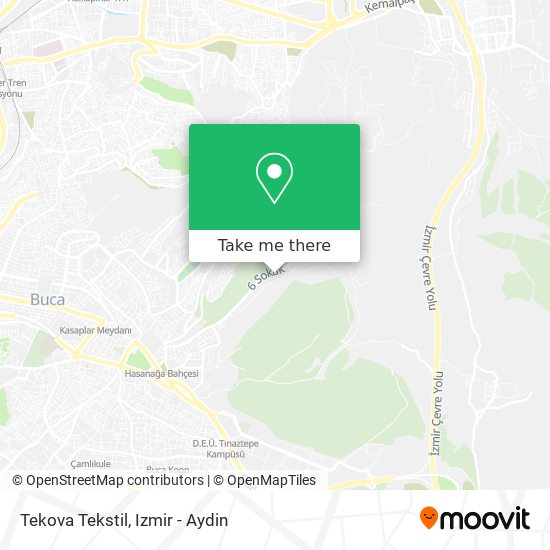 Tekova Tekstil map