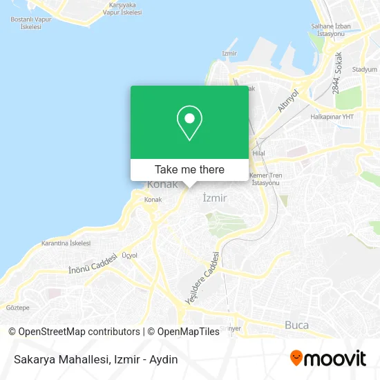 Sakarya Mahallesi map